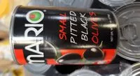 चीनी की मात्रा Mario, small pitted black olives