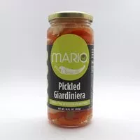 चीनी की मात्रा Foods giardiniera pickled