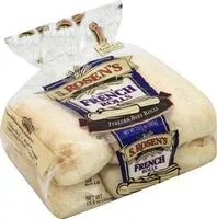 İçindeki şeker miktarı Sliced french rolls