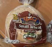 Zuckermenge drin Aladdinas pocket kit small wheat pocket pita
