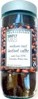 Количество сахара в medium roast instant coffee made from 100% colombian arabica beans