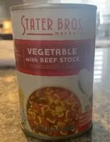 Sokerin määrä sisällä Vegetable with beef stock