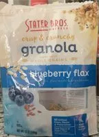 İçindeki şeker miktarı crispy & crunchy granola blueberry flax
