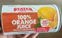 Zuckermenge drin Original 100% orange juice frozen concentrate