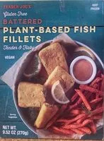 चीनी की मात्रा Battered Plant-Based Fish Fillets