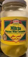 Cantidad de azúcar en Pickled Wild Cucumbers (Mikta)
