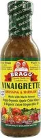 入っている砂糖の量 Organic apple cider vinaigrette