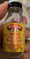 入っている砂糖の量 Apple cider vinegar shot