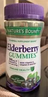 Quantité de sucre dans Elderberry gummies