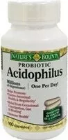 Quantité de sucre dans Probiotic Acidophilus