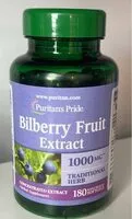 चीनी की मात्रा Bilberry Fruit Extract