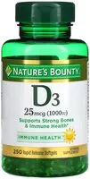 Quantité de sucre dans D3 vitamin