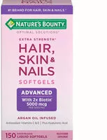 Quantité de sucre dans Hair, Skin, Nails