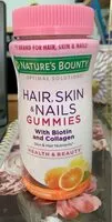 Quantité de sucre dans Hair, Skin & Nails Gumies