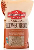 Quantité de sucre dans Organic buckwheat groats
