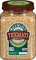 入っている砂糖の量 Texmati brown rice