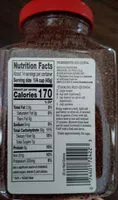Cantidad de azúcar en RiceSelect Red Quinoa