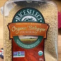 入っている砂糖の量 Organic whole wheat couscous