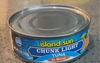 Suhkru kogus sees Chunk Light Tuna In Water