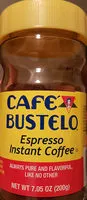 Sugar and nutrients in Bustelo