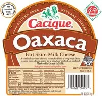 Jumlah gula yang masuk Oaxaca part skim milk cheese