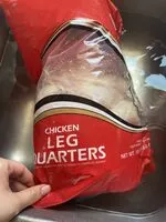 Sokerin määrä sisällä chicken leg quarters