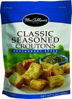 İçindeki şeker miktarı Seasoned croutons
