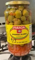 Suhkru kogus sees Spanish olives