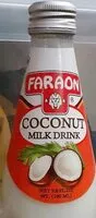 Suhkru kogus sees faraon coconut milk drink