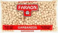 Suhkru kogus sees Garbanzos
