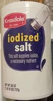 Suhkru kogus sees Iodized Salt