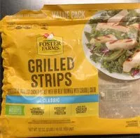 Sokerin määrä sisällä Grilled Strips