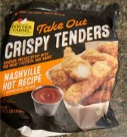 Sokerin määrä sisällä Take Out Crispy Tenders
