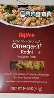 Cantidad de azúcar en Hyvee omega 3 rotini