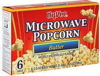 Sokerin määrä sisällä Microwave Butter Popcorn