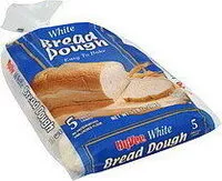 Sokerin määrä sisällä White Bread Dough Loaves