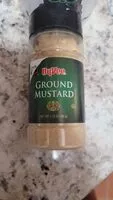 Cantidad de azúcar en Ground mustard