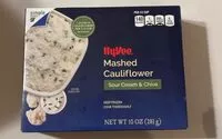 Cantidad de azúcar en Mashed cauliflower sour cream & chive