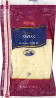 Sokerin määrä sisällä Deli Style Swiss Cheese Slices
