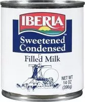 İçindeki şeker miktarı Sweetened Condensed Milk