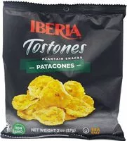 İçindeki şeker miktarı Tostones plantain chips patacones lightly salted