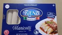 入っている砂糖の量 Manicotti