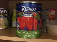 入っている砂糖の量 Selected Italian Plum Tomatoes