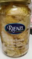 入っている砂糖の量 Artichoke hearts