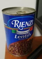 入っている砂糖の量 Lentilles