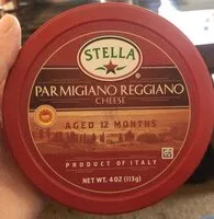 Zuckermenge drin Parmigiano reggiano cheese