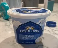 Amount of sugar in Original cream cheese