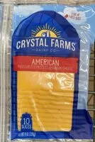 Amount of sugar in Pasteurized process american premium deli cheese slices