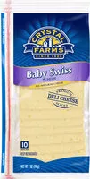 Amount of sugar in Baby Swiss Cheese