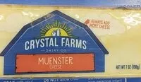 Amount of sugar in Muenster Cheese
